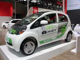 2013上海车展三菱 i-MiEV